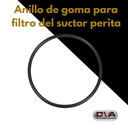 Anillo de goma para filtro del suctor perita