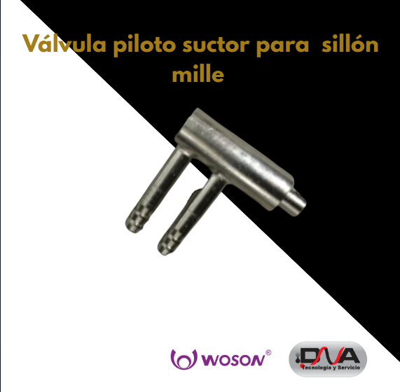 Valvula piloto suctor para  sillón mille marca Woson