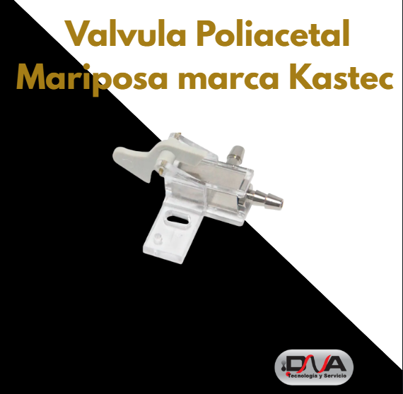  Valvula Poliacetal Mariposa (Kastec)