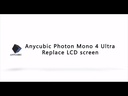 Pantalla LCD p/ mono 4 ultra - Anycubic