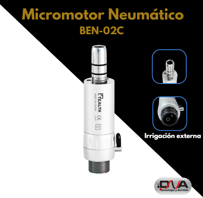  Micromotor Neumatico BEN-02C - Tealth 
