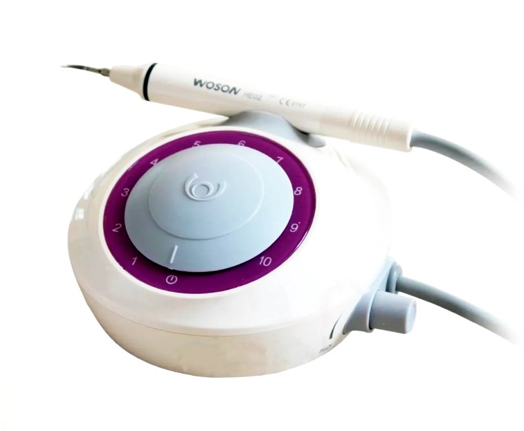 Ultrasonido con 5 puntas sera color, piezo eléctrico con led  (Woson)  