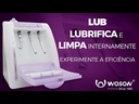 Lubricadora de 3 piezas de mano con 1L aceite lubricante, limpieza y seguridad  (Woson)
