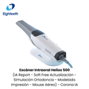 Escaner Intraoral Helios 500 -(IA Report -Soft free Actualización -Simulacion Ortodoncia - Modelado Impresión - Mouse Aereo) - Corona IA DentBird - Eighteeth