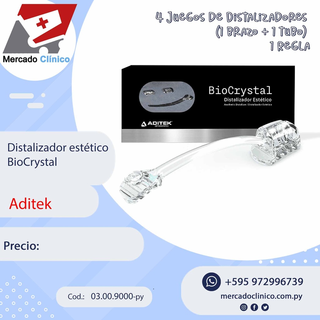 Distalizador estético BioCrystal - Aditek