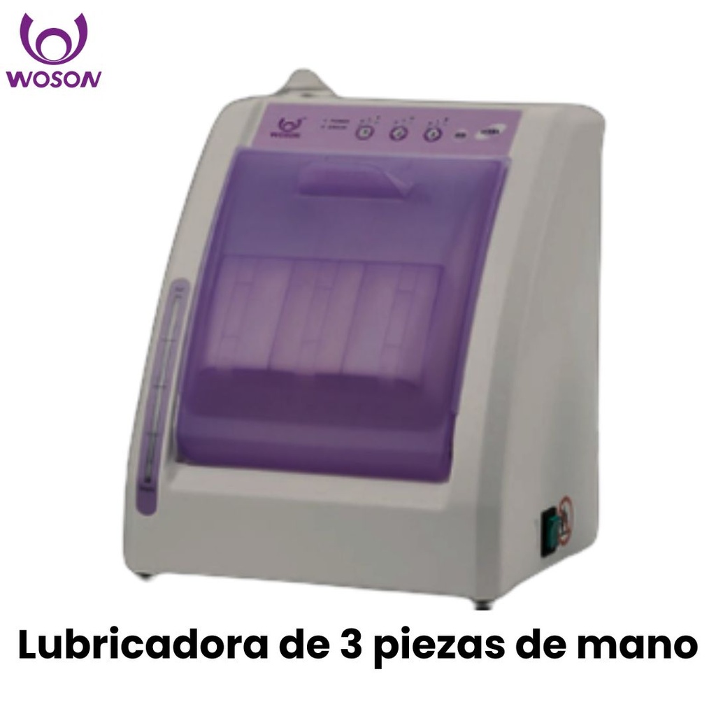 Lubricadora de 3 piezas de mano con 1L aceite lubricante, limpieza y seguridad  (Woson)