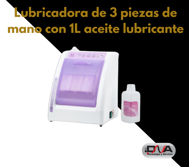 Lubricadora de 3 piezas de mano con 1L aceite lubricante, limpieza y seguridad  (Woson)