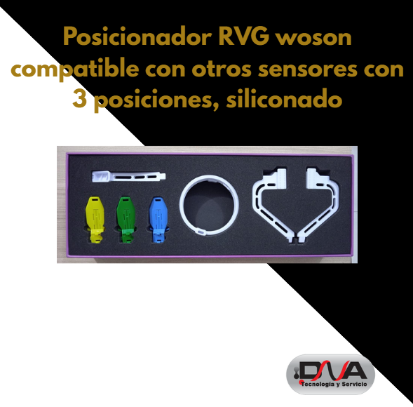 Posicionador RVG woson compatible con otros sensores con 3 posiciones, siliconado (Woson)
