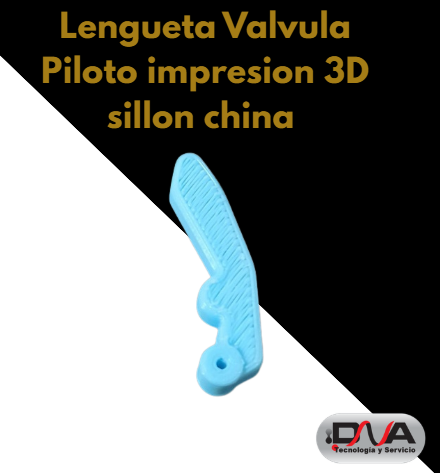 Lengueta Valvula Piloto impresion 3D sillon china (Foshan)
