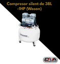 Compresor Silent 38L -1HP- Dental (Woson)