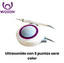 Ultrasonido con 5 puntas sera color, piezo eléctrico con led  (Woson)  