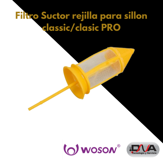 Filtro Suctor rejilla para sillon classic/clasic PRO (Woson)