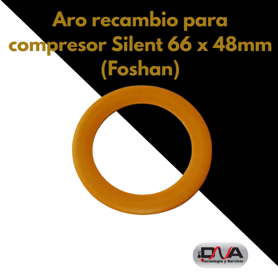 Aro refil para compresor Silent 66 x 48mm (Foshan)