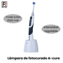 Fotopolimerizador modelo a-cure plus modo turbo 2500 mW modo normal 1200mw  (Refine) 