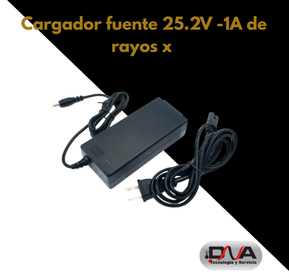 Cargador fuente 25.2V -1A de rayos x  (Woson) 