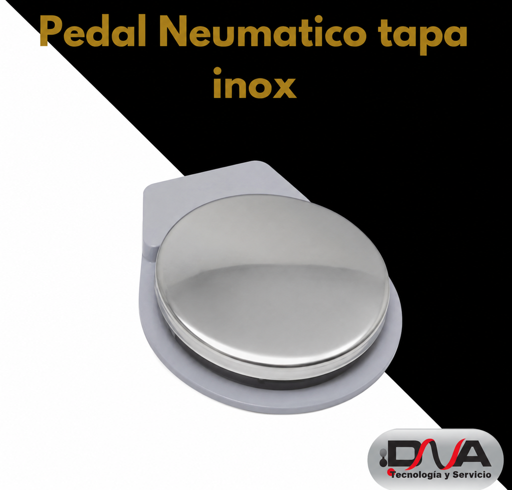 Pedal Neumatico tapa inox  (Foshan)