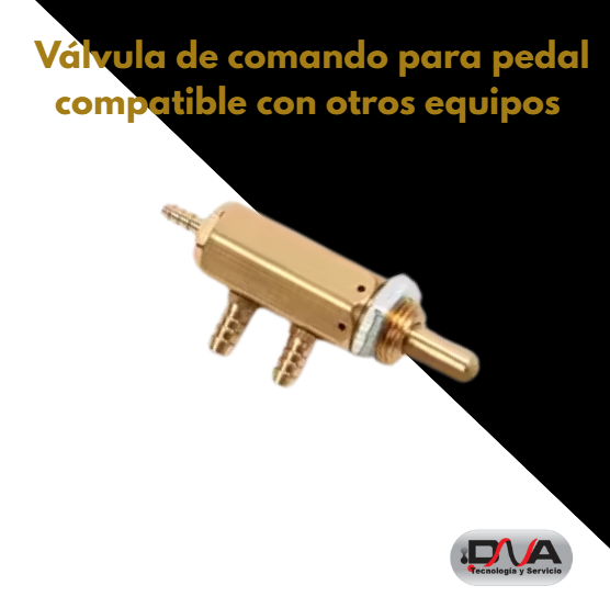 Válvula de comando para pedal compatible con otros equipos marca foshan