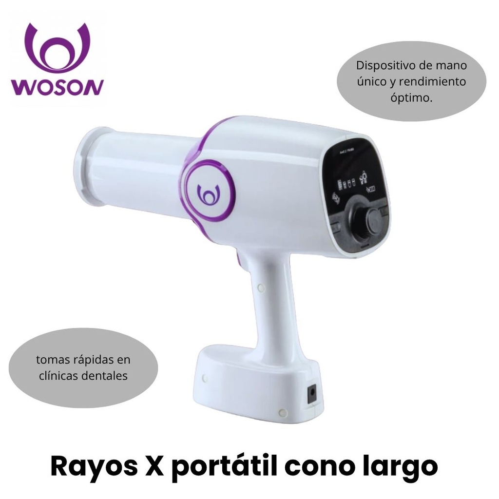 Rayos X Movil - Portatil - 70 kv- 2mA - cono largo- modelo - Woson - (1 año garantia)