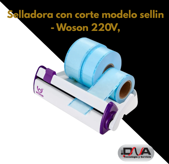 Selladora con corte modelo sellin - Woson 220V, 12 meses de garantia