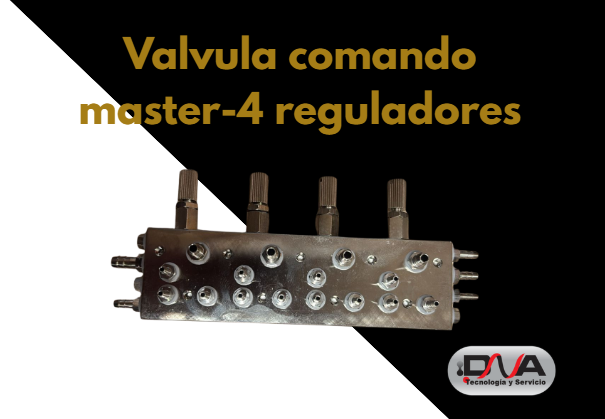 Valvula comando master-4 reguladores (Woson)
