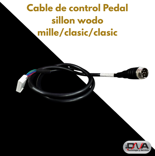 Cable de control Pedal sillon wodo- mille/clasic/clasic pro (Woson)