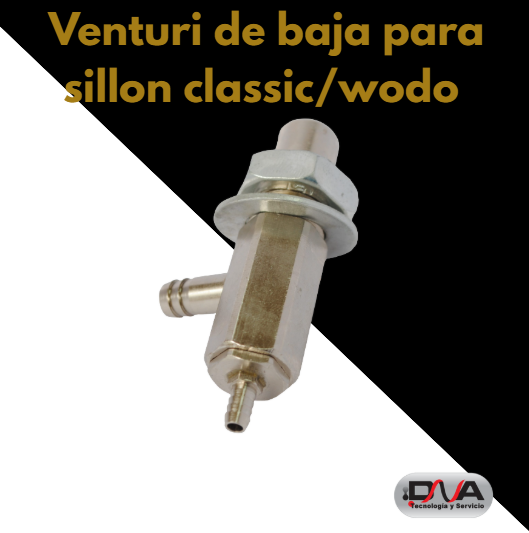 Valvula venturi de baja para sillon classic/wodo (Woson)
