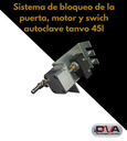 Sistema de bloqueo de la puerta, switch autoclave tanvo 45L (Woson)