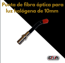 Punta de fibra óptica para luz halógena de 10mm 