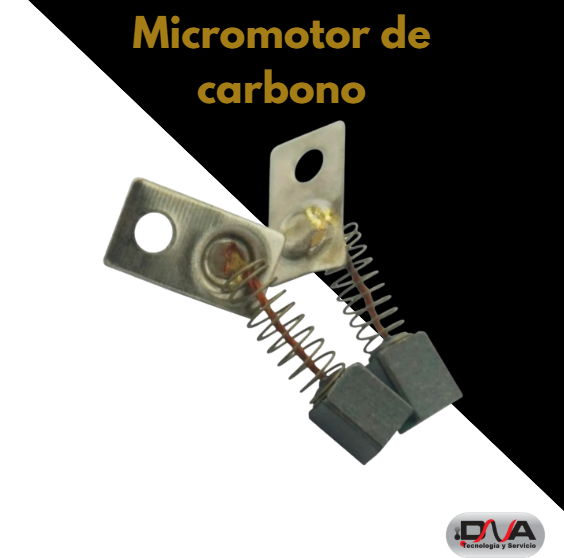 Carbón repuesto para bobina de motor micro 