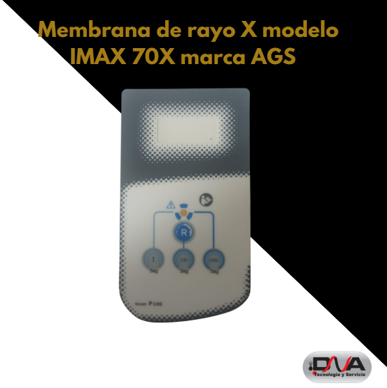 Membrana de rayo X modelo IMAX  70X marca AGS