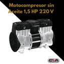 Motocompresor sin Aceite 1,5 HP 220 V 