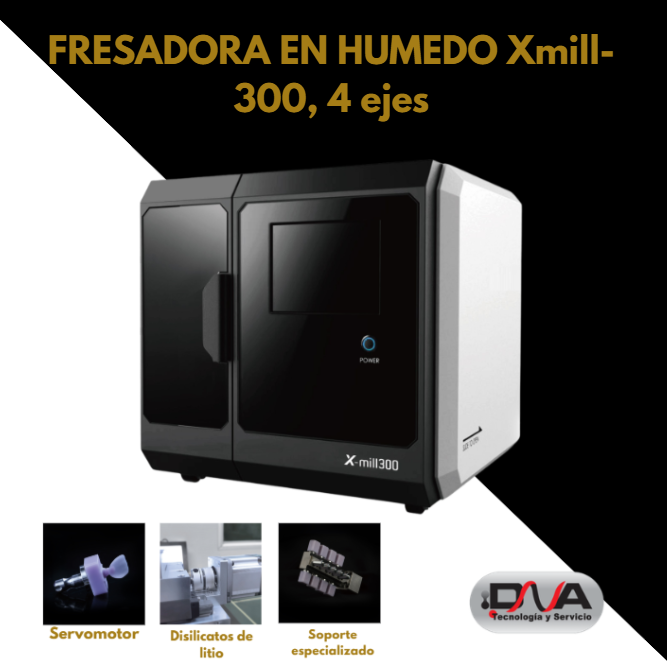 FRESADORA EN HUMEDO  Xmill-300, 4 ejes  (XTCERA) 