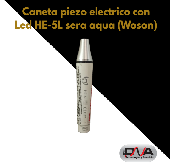 Caneta piezo electrico con Led HE-5L sera aqua (Woson)