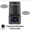Impresora Photon Mono 4 Ultra 10k  - Anycubic