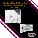 Autoclave Clase B- de 18L  con bomba de vacío y carga automatica - registro de operaciones - secado puerta cerrada (Woson)