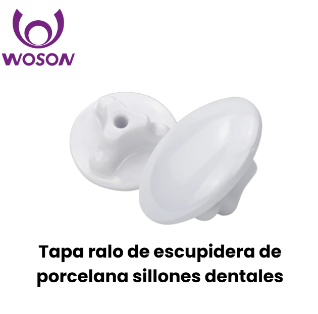 Tapa ralo de escupidera de porcelana sillones dentales (Woson)