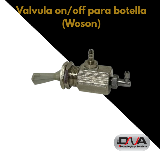 Valvula on/off para botella (Woson)