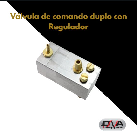 Válvula de comando duplo con Regulador - Kastec