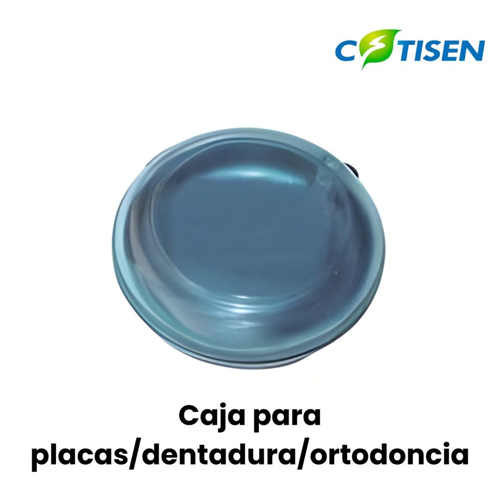 Caja para placas/ortodoncia/dentadura, x unidad - Cotisen