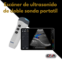 Escáner de ultrasonido de doble sonda portatil (Dawei)
