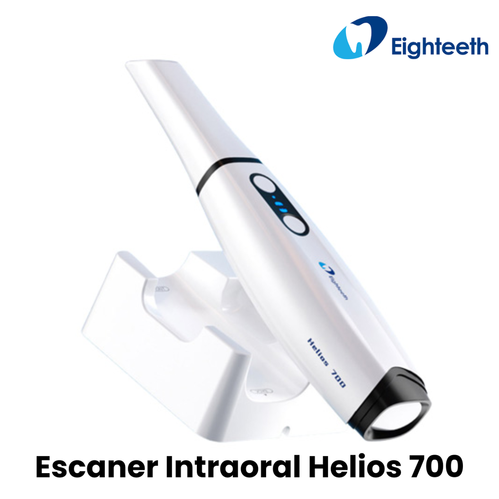 Escaner Intraoral Helios 700 sin cable -(IA Report -Soft free Actualización -Simulacion Ortodoncia - Modelado Impresión - Mouse Aereo) fotogrametria ready - Corona IA DentBird - Eighteeth