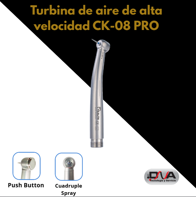  Turbina dental con 3 spray Marca - Tealth 