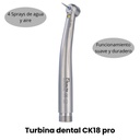  Turbina dental iluminación LED - 4 spray - Tealth  
