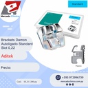 Bracket Damon Standard-  5x5 -  Easyclip - slot 0,22 - Autoligado - Aditek
