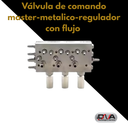 Válvula de comando master-metalico-regulador con flujo (Foshan)