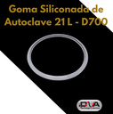Goma siliconada de autoclave - 21 L - D700
