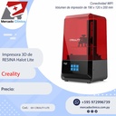 Impresora 3D de RESINA - Halot Lite - Creality